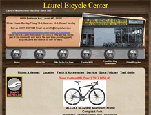Tablet Screenshot of bicyclefun.com